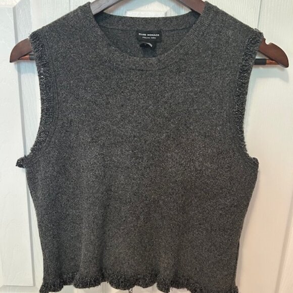 Club Monaco grey sleeveless top in size small - Picture 1 of 4